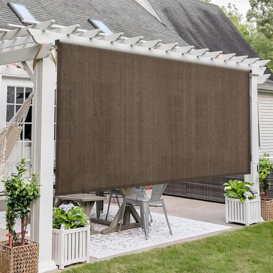 8 * 8FT Outdoor Roller up Shade Blinds Cordless
