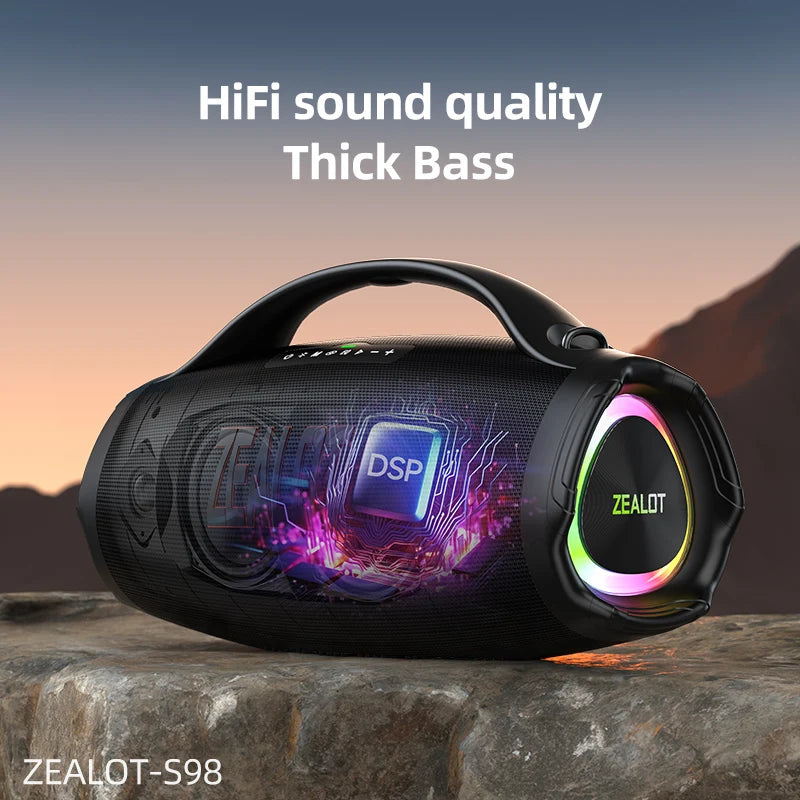 160W High Volume Portable Bluetooth Speaker