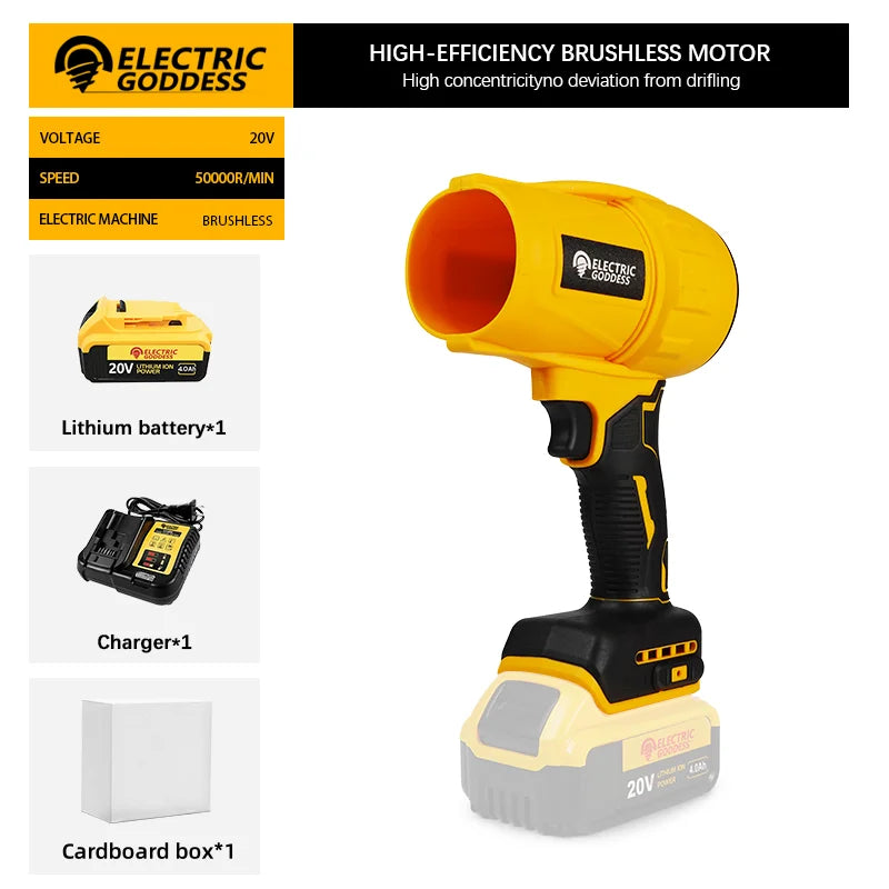 1500W Brushless Electric Turbo Fan Blower