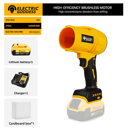 1500W Brushless Electric Turbo Fan Blower