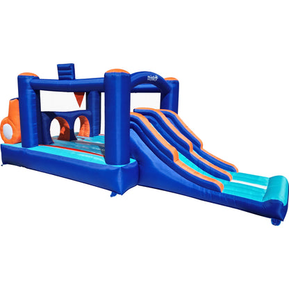 Inflatable Bounce House Obstacle Course for Kids