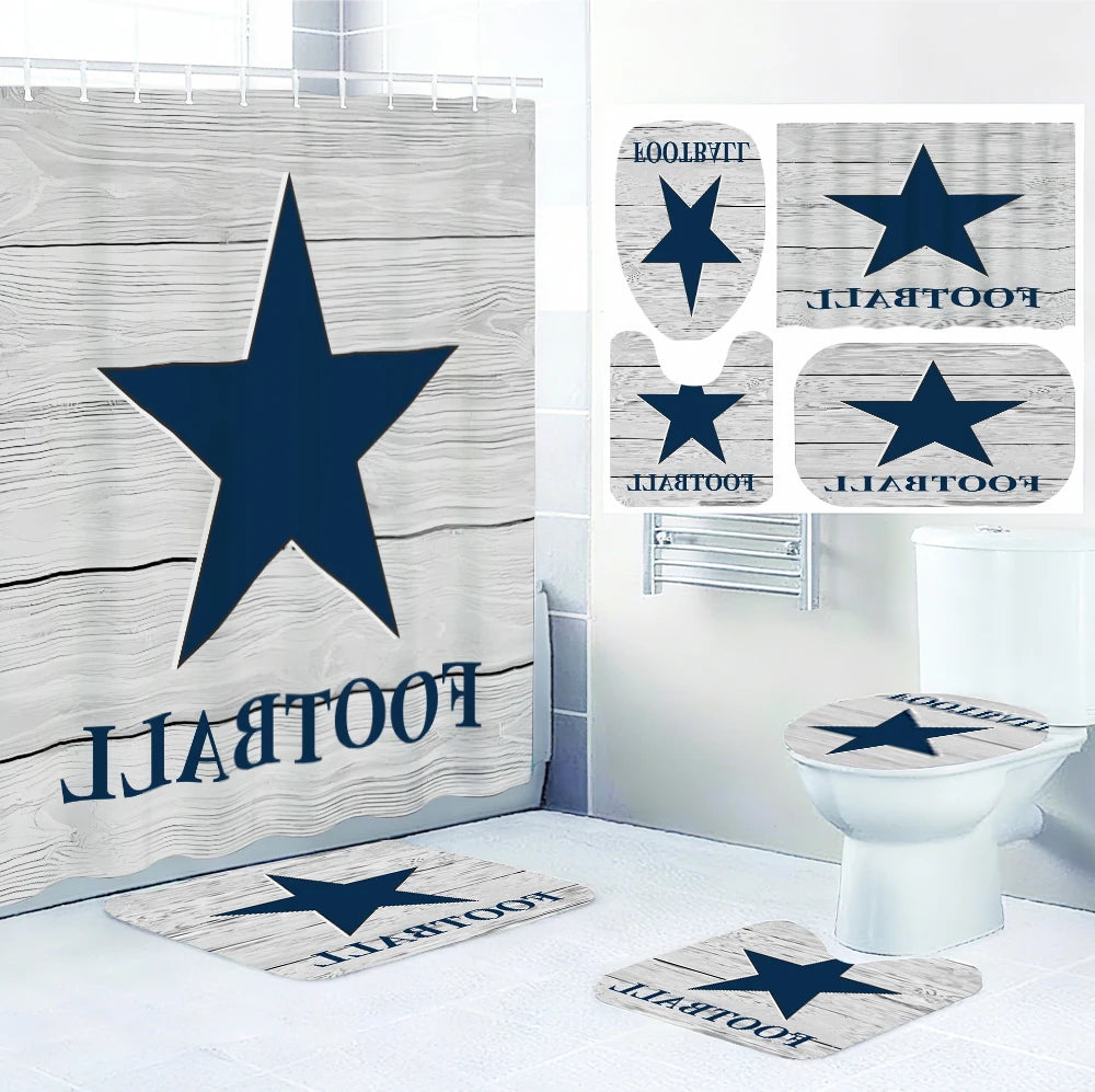 Dallas Cowboys Bathroom Four-piece Set