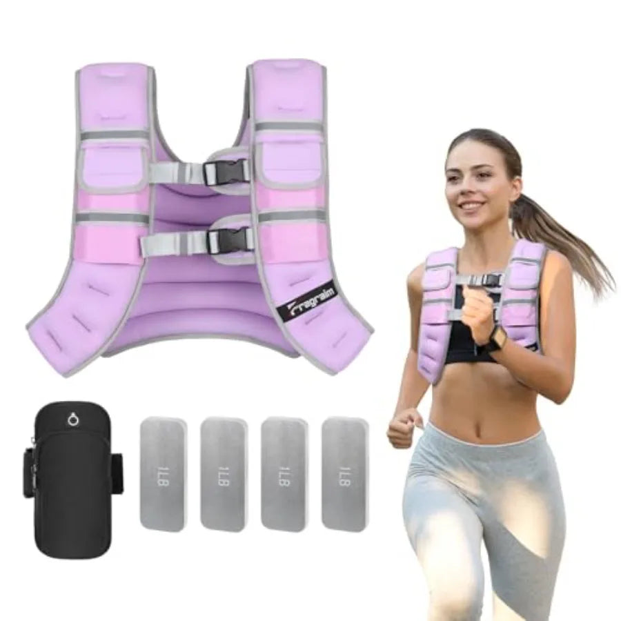 Adjustable Weighted Vest for Women Men 14-18lb