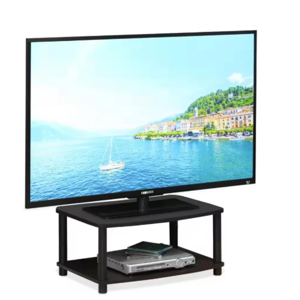 Turn-N-Tube French Oak TV Stand Fits TVs Up to 24 in.