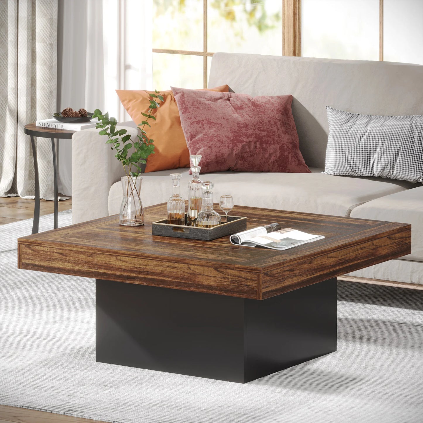 Coffee Table with LED lighting