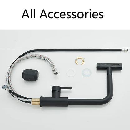 Kitchen Faucet Flexible Pull Out Water Mixer Tap