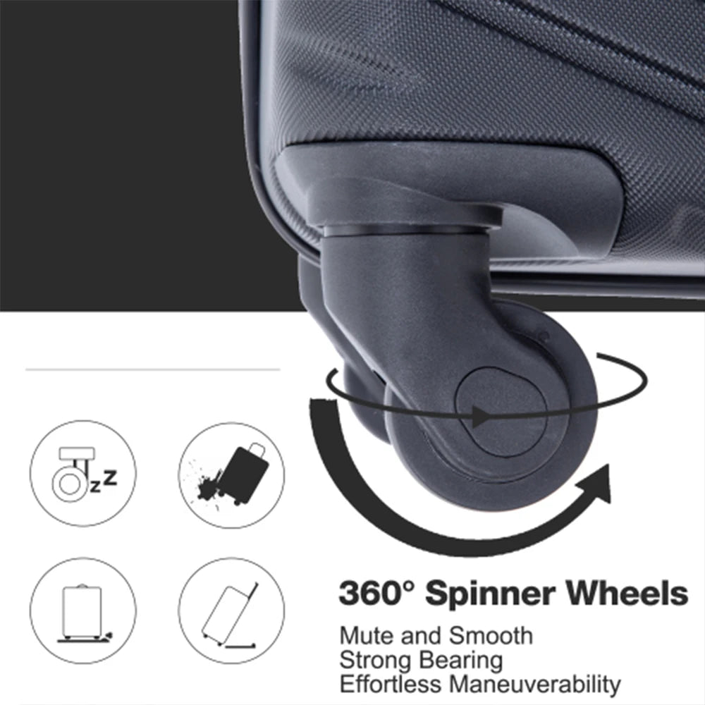 4-Piece Travel house Luggage Set