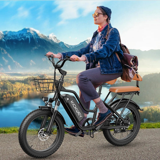 32MPH Electric Mountain Bike with a 50-mile range