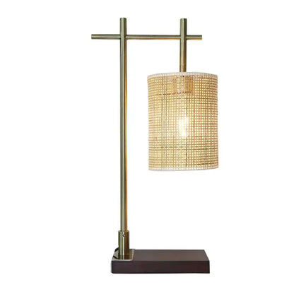 Bamboo Shade Table Lamp