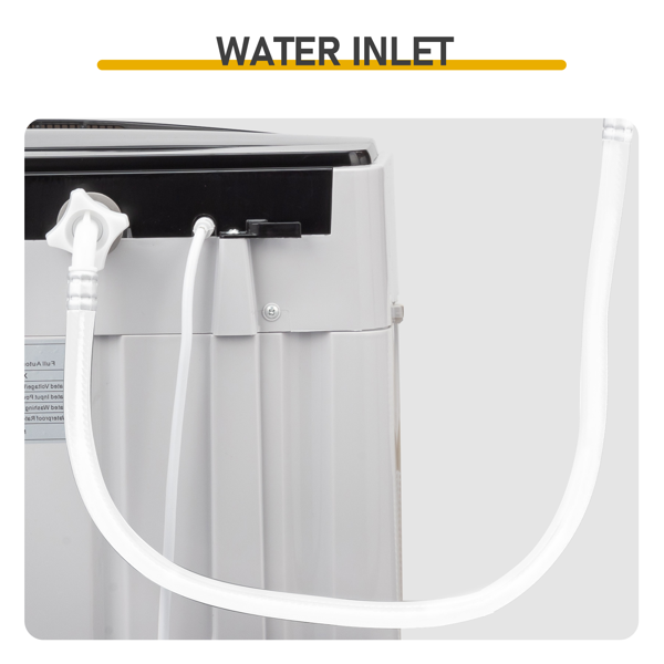 Portable Washer with LED Display, 10 Wash Cycles