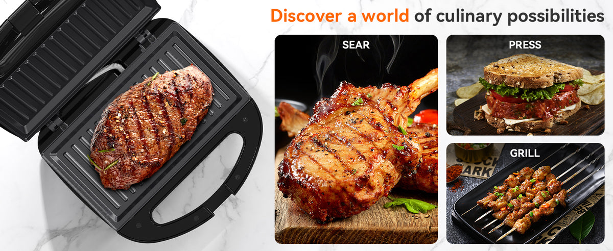 2-Slice Sandwich Toaster Grill