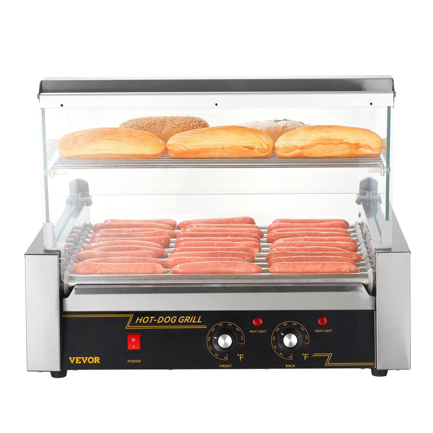5/7/11 Rods Commercial Hot Dog Roller Machine