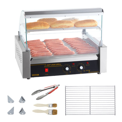 5/7/11 Rods Commercial Hot Dog Roller Machine